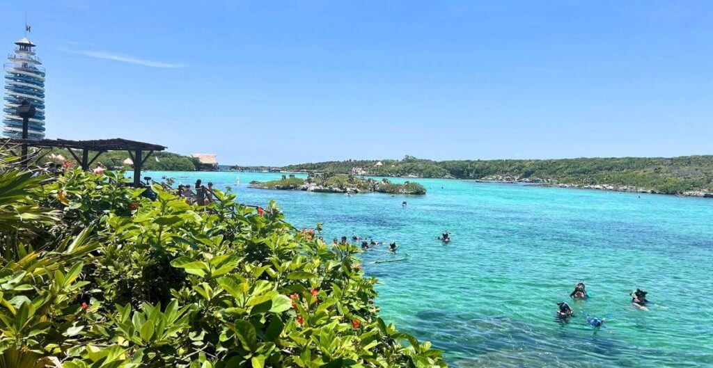 Xel-Há Park is the natural wonders of Tulum in Mexico 